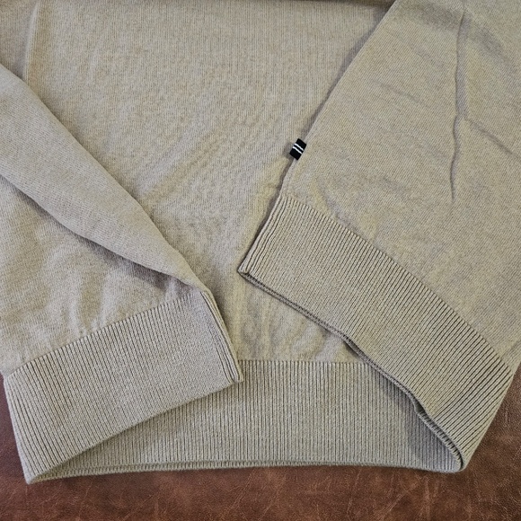 Nautica Men’s Navtech V-Neck Sweater, Tan, 6XL - Picture 2 of 8